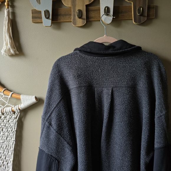 Free People Ruby Oversized Jacket Incense Nwot - Picture 8 of 9